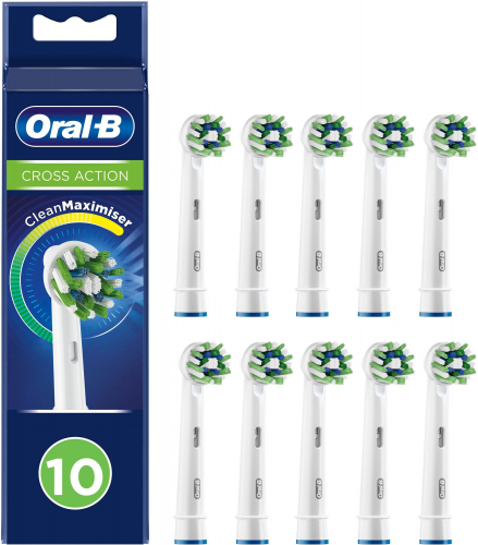 Oral-B Cross Action 10x CleanMaximizer Aufsteckbürsten 