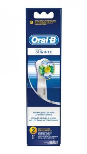 Oral-B 3D White Aufsteckbürsten 2er Pack Zahnbürste Ersatzbürstenkopf